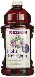 Kedem Pure Kosher Grape Juice Concord Light 96 Fluid Ounce