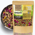Relax and Calm Down Loose Leaf Tea w/ Ashwagandha Chamomile Lemon Balm | Organic Herbal Tea | 2 oz (57 gram) | Decaf Vegan Healthy ZERO Caffeine Organic Herbs No Natural or Artificial Flavors
