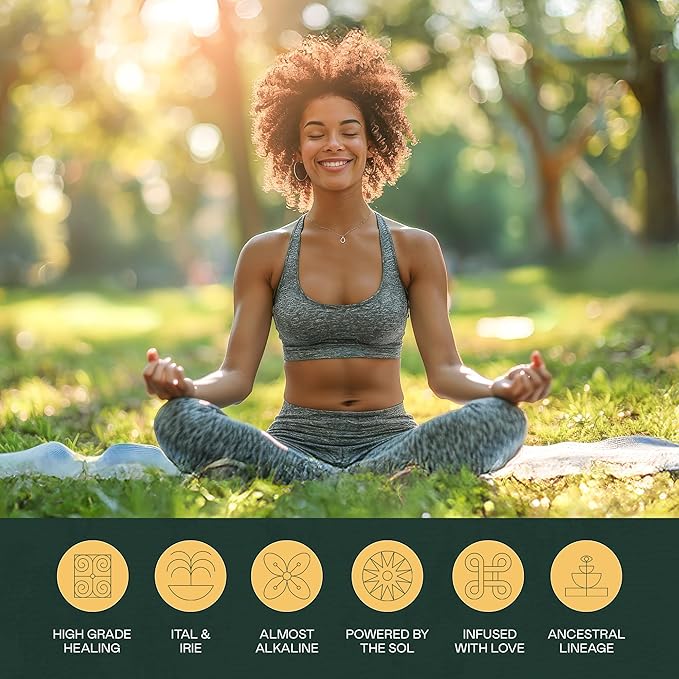 Rich Sol Foods St. John’s Bush Hormone Balance tea for Women Menstrual Cramp Relief PCOS and Fibroid Support Fertility Supplements for Women Loose-Leaf Herbal Tea 44g