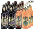 [Pack of 12][4 Flavor] Hank's Gourmet Sodas Variety Pack (Root Beer Orange Cream Vanilla Cream Wishniak Black Cherry) - 12 Fl Oz