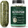 50MG Sulforaphane Supplement from Broccoli Sprouts | NRF2 Activation Cellular Health &amp Immune Support | Glucoraphanin Myrosinase &amp Antioxidants | 3rd Party Tested | 120 Broccoli Seed Microbe