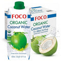 FOCO UHT Organic Coconut Water 16.9 fl Oz Pack of 12 NON-GMO Never from Concentrate
