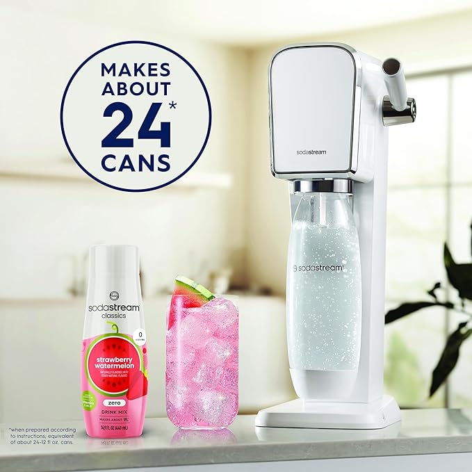 SodaStream SodaStream Zero Strawberry Watermelon Drink Mix 14.8 fl. oz. Pack of 4 14.8 oz
