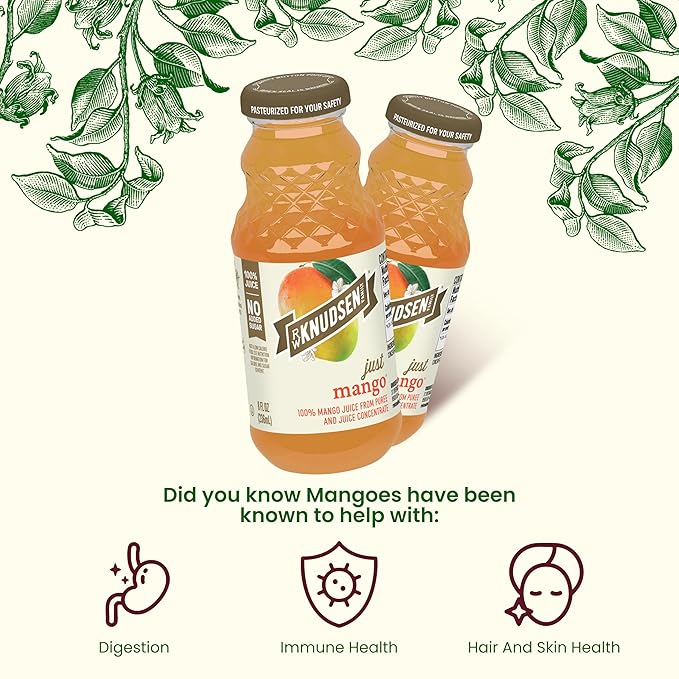 R.W. Knudsen Just Mango Juice 8 fl oz (12 Pack)