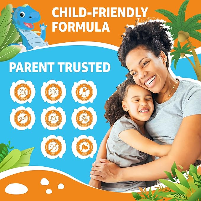 Zeolite Dêtõx for Kids &amp Adults Sugar Free Kids Tõxin Dêtõx Gummies w/ Chlorella Spirulina Minerals Choline - Gentle Heavy Mêtâl Dêtõx for Digestive Immune Focus Energy Bone Vegan 120cts