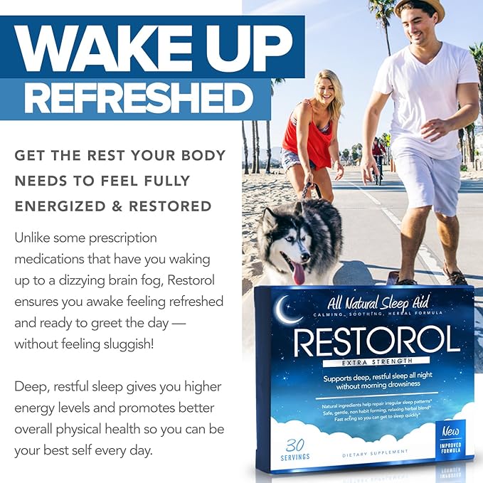 | Natural Sleep Aid – Help Sleep Cycle – Get Restful Sleep (30ct) 30 Count (Pack of 1)