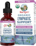 Lymphatic Support Drops by MaryRuth's | USDA Organic Lymphatic Cleanse Immune Support Supplement| Lymphatic Support with Echinacea &amp Elderberry | Blue Vervain | Vegan | Non-GMO | 30 Servings