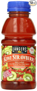 Langers Juice Cocktail Kiwi Strawberry 10 Fl Oz (Pack of 12)