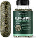 50MG Sulforaphane Supplement from Broccoli Sprouts | NRF2 Activation Cellular Health &amp Immune Support | Glucoraphanin Myrosinase &amp Antioxidants | Third-Party Tested | 60 Broccoli Seed Microb