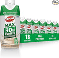 BOOST MAX Protein Shakes Ready to Drink - 30g High Protein Shake - Vanilla | Nutritional Drinks to Support Muscle Recovery After Exercise 26 Vitamins &amp Minerals 1g Sugar 11 fl oz (Pack of 18)