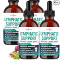 Organic Lymphatic Drainage Drops - All in 1 Organic Lymphatic Drainage Supplement with Burdock Root Echinacea Elderberry Calendula Cleavers Herb Dandelion Supports Lymphatic Health - 8 OZ