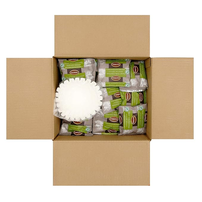 Farmer Brothers Coffee - Ground Medium Roast 100% Colombian Decaf 2 Oz Portion Packs (Bulk 40 Pack - $1.45 cost per pack)