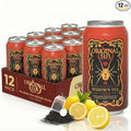 Original Sin Non Alcoholic Cider - Widow Tea | Sparkling Apple Cider Vinegar Drink with 25% Fruit Juice | Sugar Free Non Alcoholic Drinks- Lemonade with Black Tea Flavour