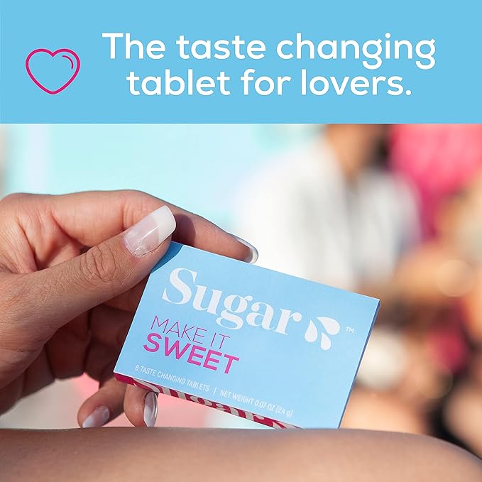 Sugar Splash Taste Sweeter Down There - 2 Taste Changing Tablets 2 9Pines Pineapple Shots &amp 1 DEEP Gag Suppressing Sucker Date Night Pack - Body Fluid Sweetener and Flavor Enhancer