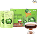 TerraPick Korean Cabbage Extract– Gut Health &amp Digestion Support 100% Pure Cabbage Extract No Additives or Preservatives Daily Alkaline Wellness Drink (30 Pouches)