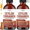NEW AGE Ceylon Cinnamon Tincture Drops - Liquid Cinnamon Supplements for Overall Support - Cinnamomum Verum Bark Extract - Vegan Sugar &amp Alcohol-Free Non-GMO - 4 fl oz