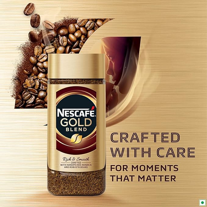 Nescafe Gold 200 gr. 7 Oz Whole Bean