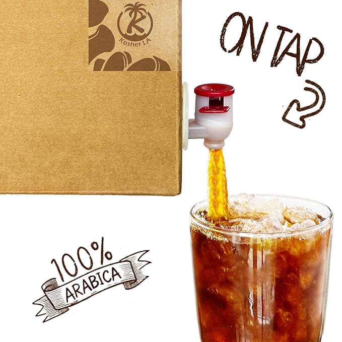 Better Than Cold Brew Coffee - Classic Blend 3L (101 Fl Oz) Bag in Box with Tap | Medium Roast Full-Bodied Flavor | Eco-Friendly Packaging