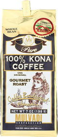 Mulvadi 100% Kona Coffee Bean 7 Oz