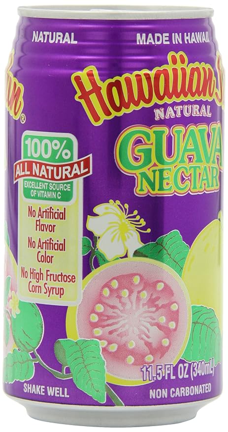 Hawaiian Sun Nectar Guava 11.5 Fl Oz (Pack of 24)