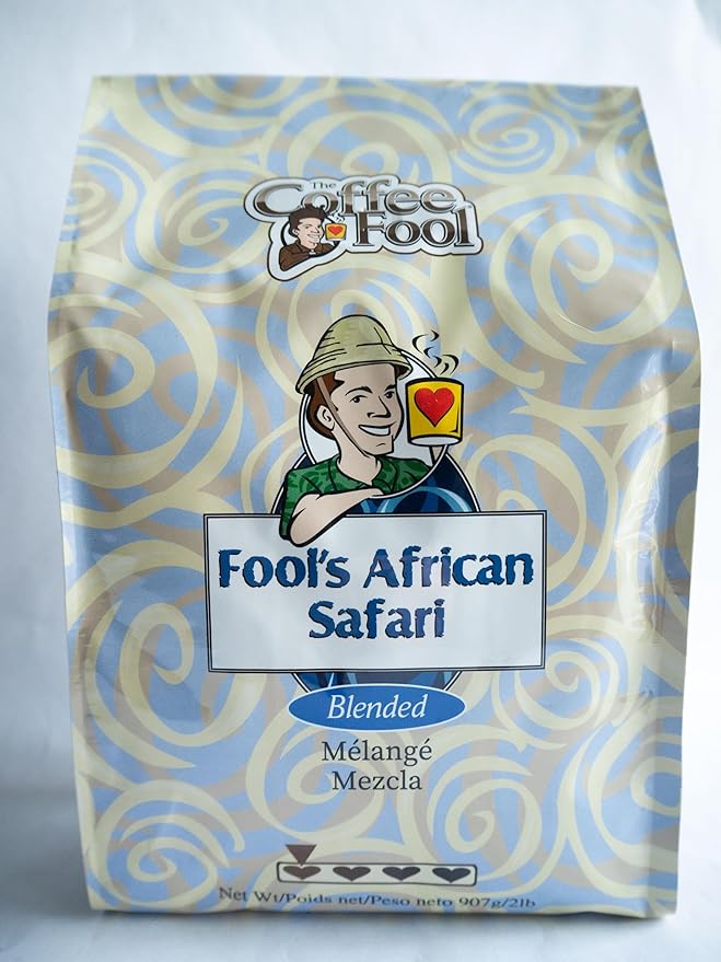 The Coffee Fool African Safari Whole Bean 2 Pound