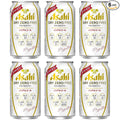[Pack of 6] [Japan No. 1 Best NA Beer] ASAHI 0.00% Non-Alcohol Premium Japanese Beer Beverage  Zero Calories And Gluten Free (DRY ZERO FREE)