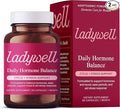 Ladywell Daily Hormone Balance Capsules | Natural Cycle Support for Women | Supports Mood Bloating Cramps Skin Health &amp Cravings | With Chasteberry B Vitamins Ashwagandha Saffron &amp More