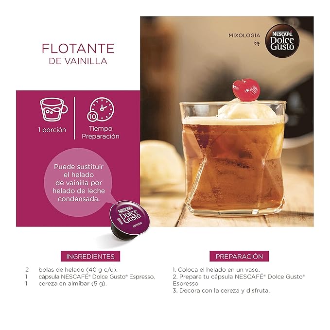 NESCAFÃ‰ Dolce Gusto Coffee Capsules Espresso 48 Single Serve Pods (Makes 48 Cups) 48 Count