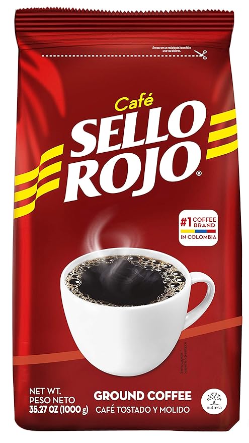 Sello Rojo Tradicional Medium Roast Ground Coffee Bag 35.27 oz