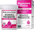 Physician's CHOICE Probiotics for Women - PH Balance Digestive UT &amp Feminine Health - 50 Billion CFU - 6 Unique Strains for Her - Organic Prebiotics Cranberry Extract+ - Women Probiotic - 30 C