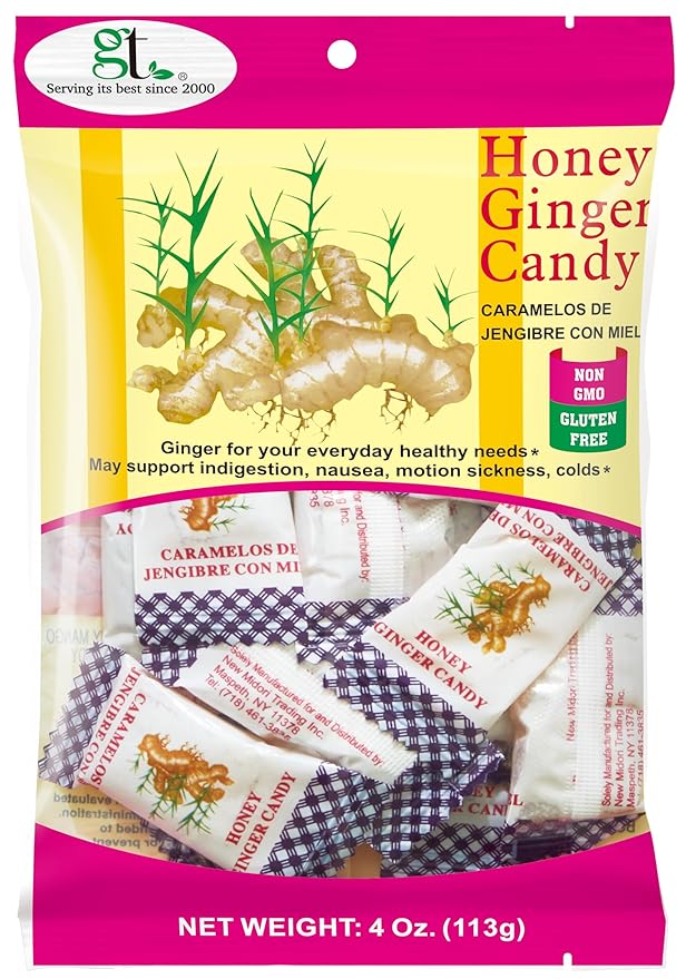 GT Instant Honey Lemon Ginger Tea Care Package 10.58 Ounce Box (20 Tea Pouches)