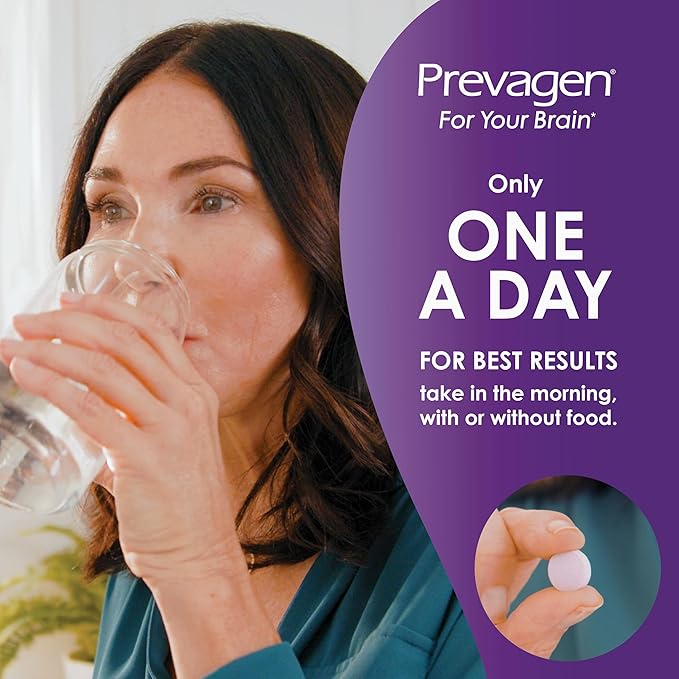 Prevagen Regular Strength Mixed Berry Chewables - 30 Tablets (1 Month Supply) | Formulated for Your Brain | 10mg of Apoaequorin Plus Vitamin D3