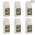 Harry &amp David Moose Munch Peppermint Mocha Flavored Gourmet Ground Coffee 100% Arabica Coffee - 12 Ounce (Pack of 6)