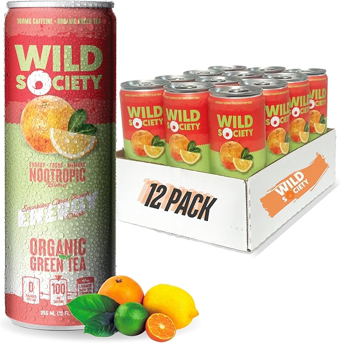 WILD SOCIETY Clear Isolate + Energy Drink Super Combo - Citrus Punch Clear Whey + Citrus Punch Energy Drink