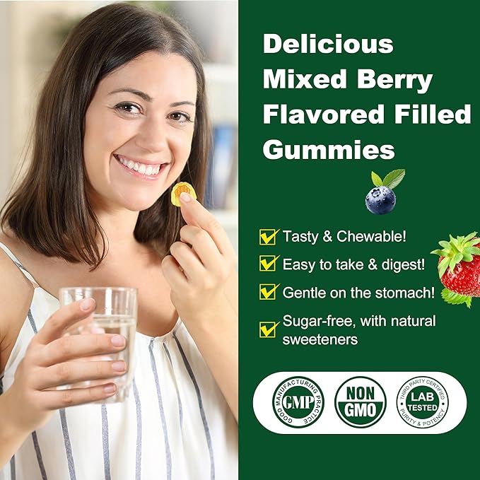 Oil of Oregano with Black Seed Oil Filled Gummies - 2 Months Supply - Aceite De Oregano Capsulas Alternative Carvacrol &amp Thymoquinone with VE VC D3 Zinc Liposomal Form Sugar Free Berry Flav
