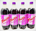 4 pack of Frostie Soda Pop Soft Drink 32oz Plastic Bottles (32oz Grape)