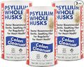 Yerba Prima Psyllium Husk 12 Ounce (Pack of 3) - Whole Husk Fiber Supplement for Regularity Colon Cleansing Natural Support for Gut Health Non GMO Gluten Free Vegan No Sweeteners