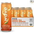 WAVE Sparkling Refreshers | Sparkling Juice | Organic Hydration | Low Calorie Drink | Lightly Carbonated Soda Alternative | No Added Sugar No Preservatives or Artificial Ingredients |12 Pack (White T