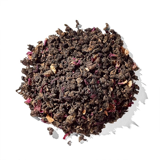 iLOLA 2-pack Loose Leaf Tea Discs Rocky Rose No. 52 | Oprah’s Favorite Things 2022 | Oolong Tea &amp Vanilla w/Rose Hibiscus Orange | Medium Caffeine | No Tea Bag Needed | 12 Individual Discs