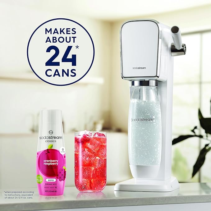 SodaStream Cranberry Raspberry Zero Calorie 440ml 4-Pack