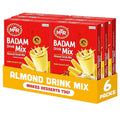 MTR Badam Drink Mix – 200g Pack of 6 Multi-purpose Drink Mix Premium Almond Drink Mix made with select quality Almonds Saffron &amp Cardamom Authentic Indian Flavor Quick &amp Easy to Prepare