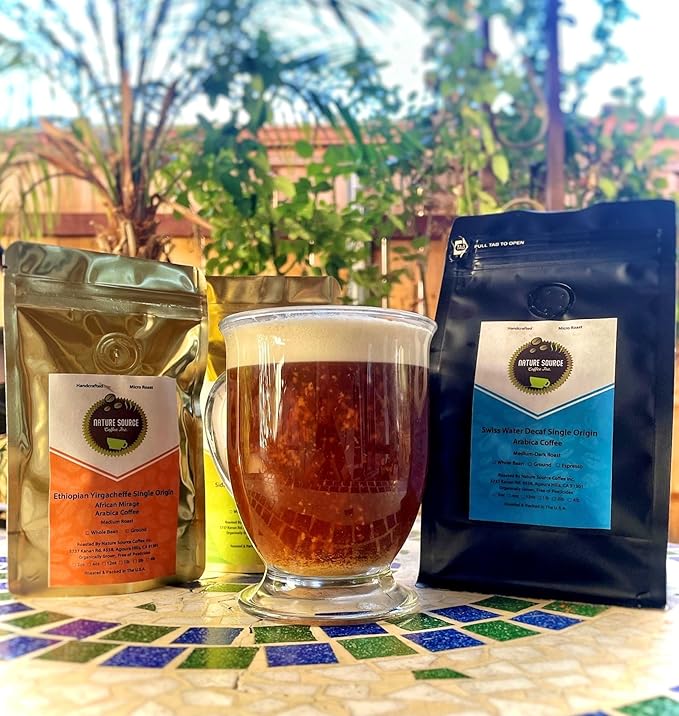Swiss Water Decaf Single Origin | Organic | Fresh Roasted | Ground Coffee | 1lb 1-Pack