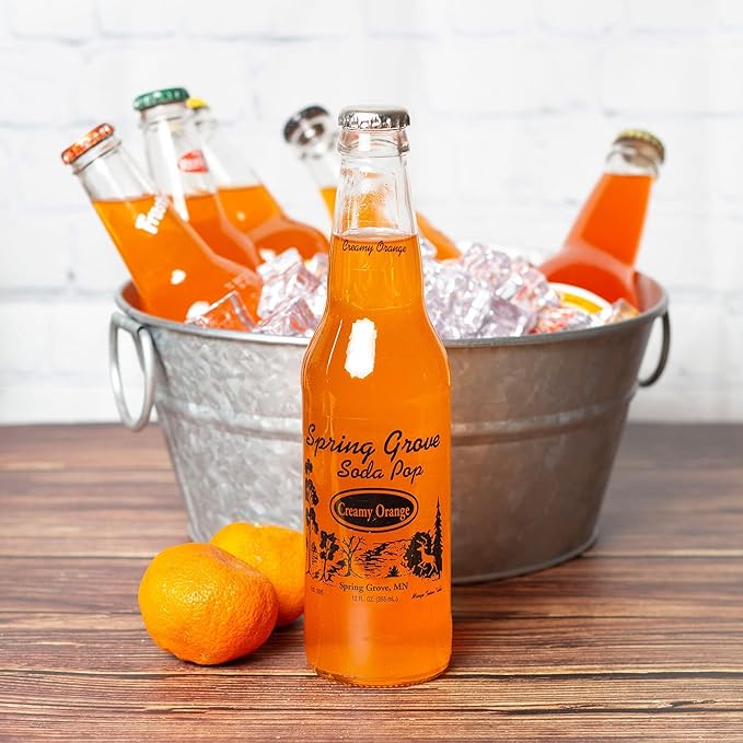 Ultimate Orange Soda Sampler - Mix Variety Case - Gourmet Sodas from All Around the Country - Choose Your Flavor - 12oz (Orange - 48 Pack)