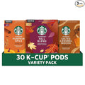 Starbucks K-Cup Coffee Pods Fall Bundle Medium Roast and Naturally Flavored Coffee for Keurig Brewers 100% Arabica Limited Edition 3 Boxes (30 Pods Total)