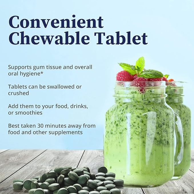 BioPure Chlorella Pyrenoidosa – 1000 Tablets