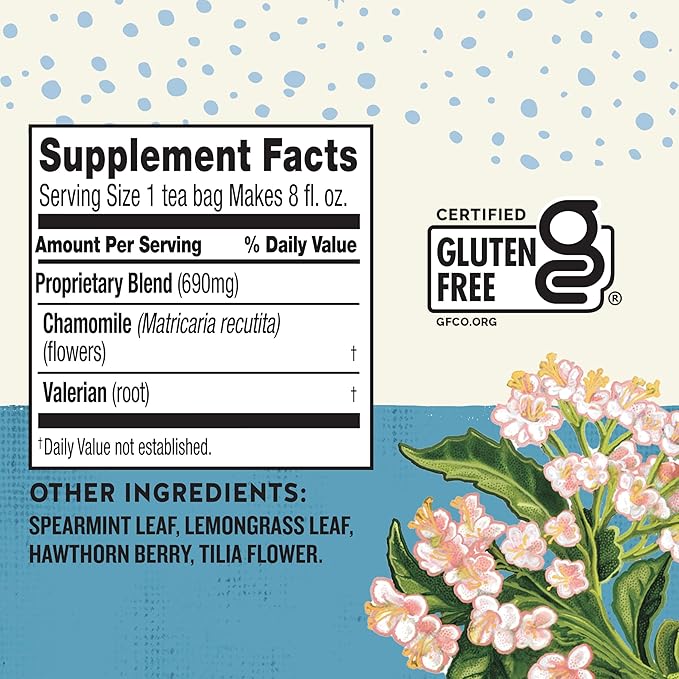 Celestial Seasonings Sleepytime Extra Herbal Tea Promotes Relaxation 40 Count (Pack of 6)