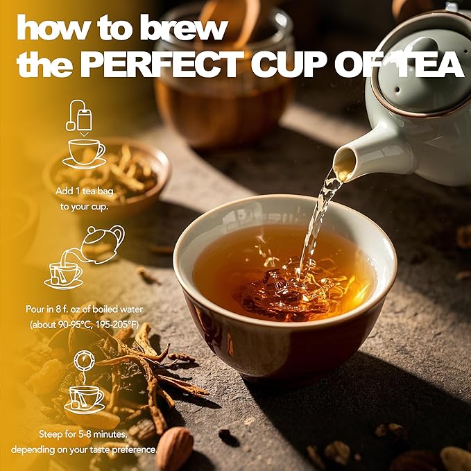 Dandelion Root Tea Bags – Herbal Tea to Warm the Body Caffeine-Free 150 Teabags