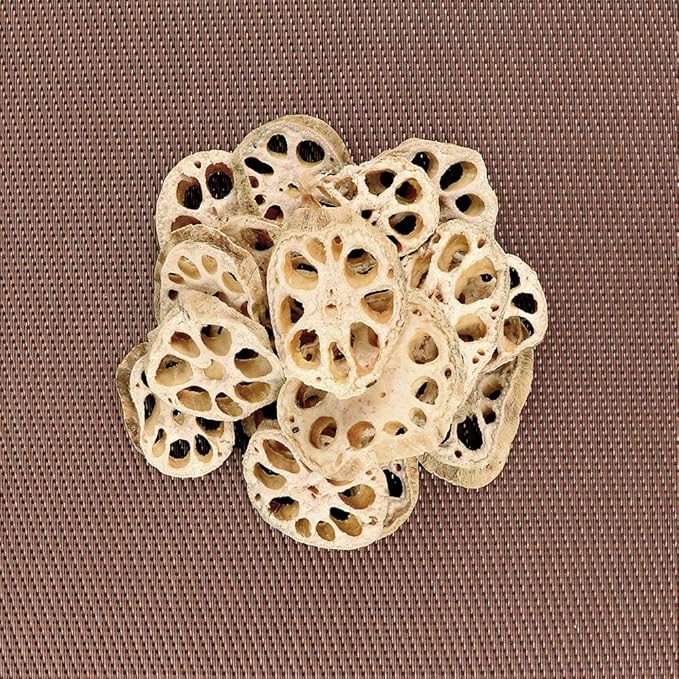 Organic Natural Pure Korean Lotus Root Dried Bulk Herbs -10.58 Ounce (300g)