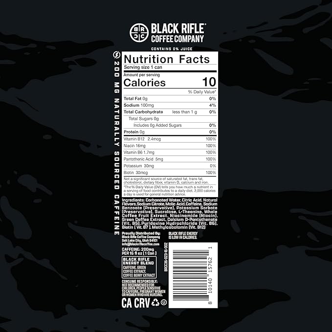 Black Rifle Coffee Company Wild Frost 16 oz 12 ct