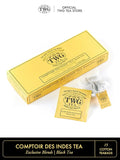 TWG Tea | Comptoir Des Indes Tea | Black Tea | Masala Chai &amp Spices | 15 Hand Sewn Cotton Teabags | Gift Set